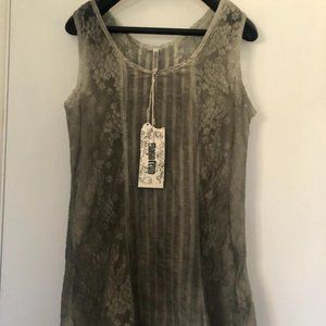NWT Monoreno Boutique Lacy Tank Small